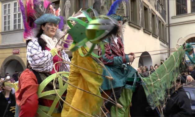 Oslavy Žižkovského masopustu v Praze 2017