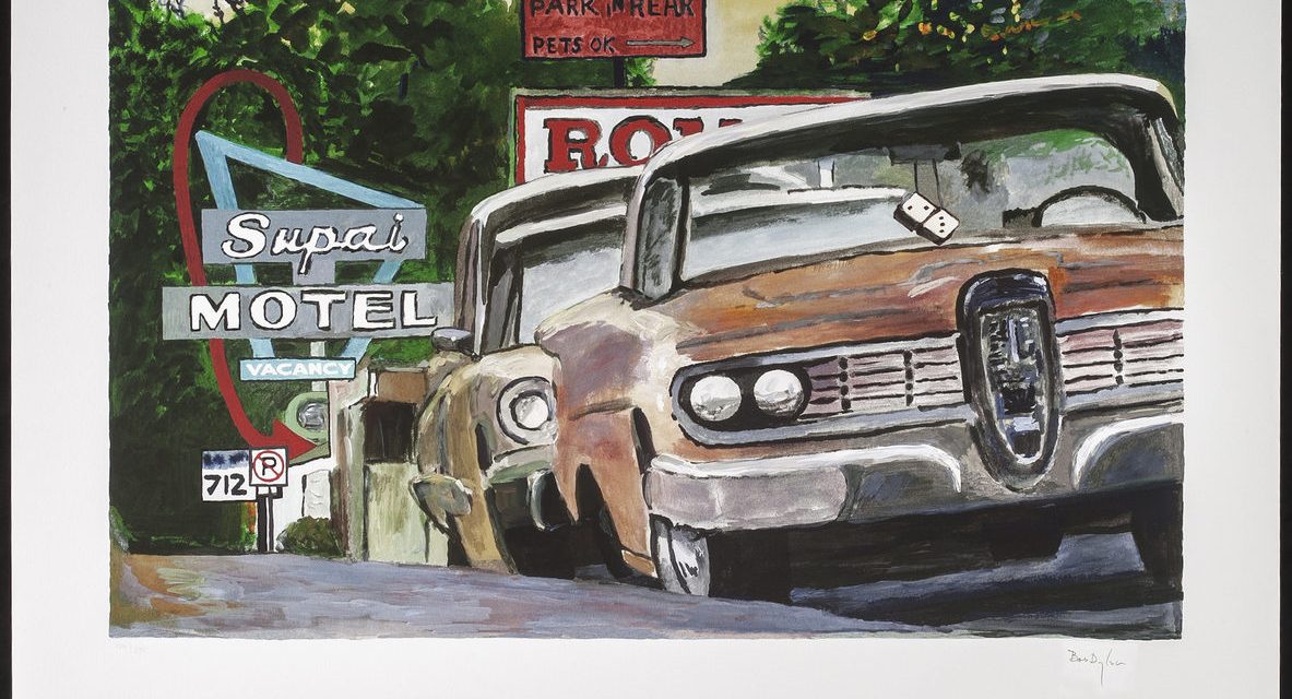 On the Road – výstava obrazů písničkáře Boba Dylana