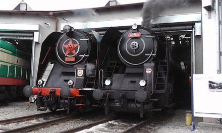 Den železnice v Praze na Smíchově