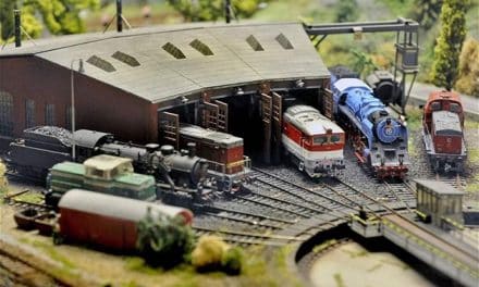 Výstava modelové železnice v Roztokách