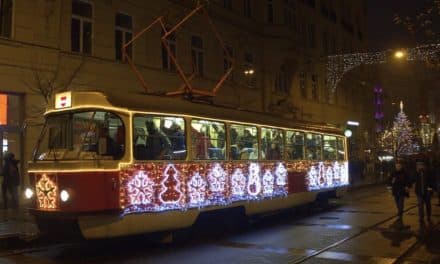 Vánoční tramvaj Brno