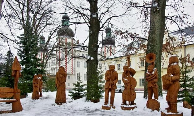 Krkonošský pohádkový betlém v zámeckém parku