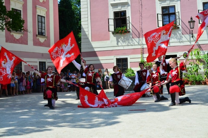 Historické slavnosti Jakuba Krčína v Třeboni