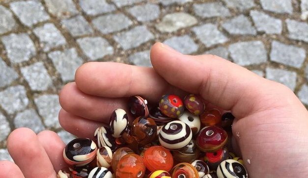 Kurz výroby vinutých perel na sklářském kahanu v prostorách zámku Jemniště