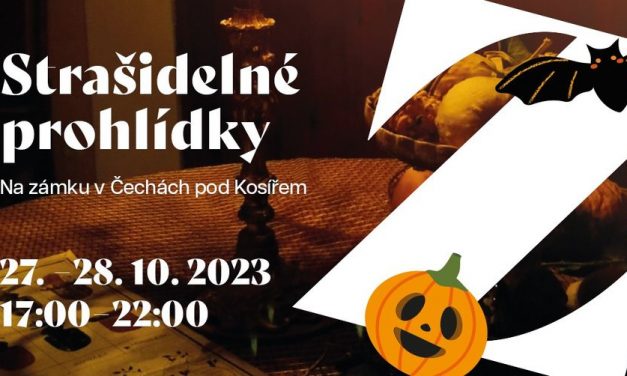 Strašidelné prohlídky na zámku Čechy pod Kosířem