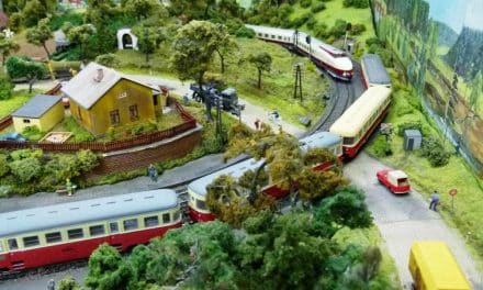 Výstava železničních modelů a kolejišť Pečky