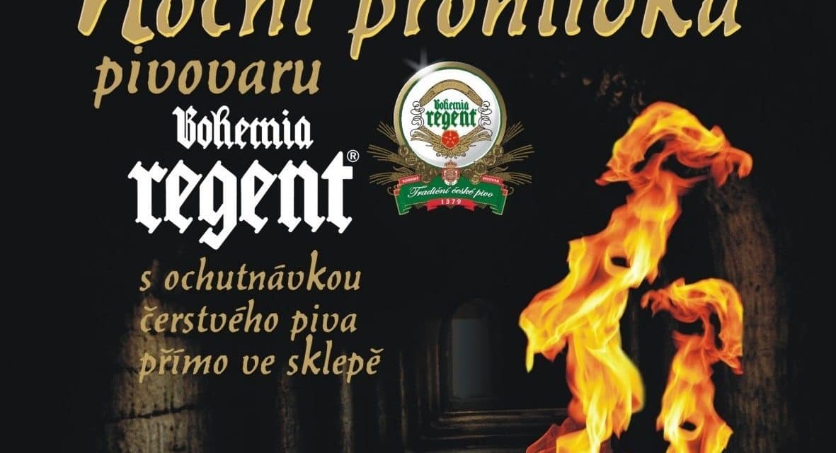 Noční prohlídky pivovaru Bohemia Regent