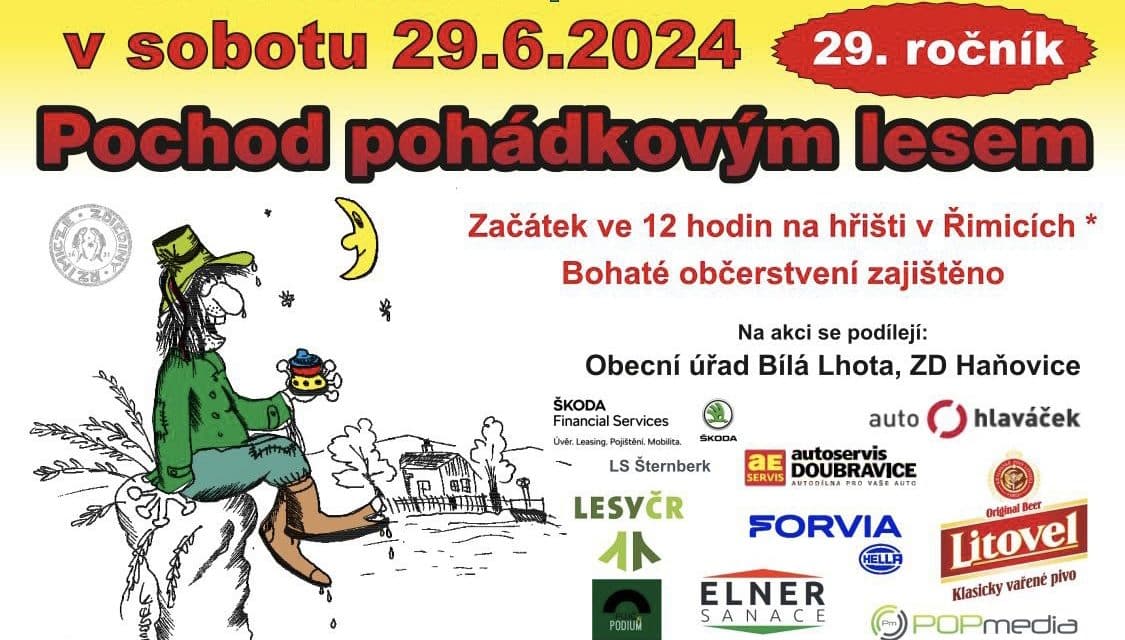 Pochod pohádkovým lesem 2024