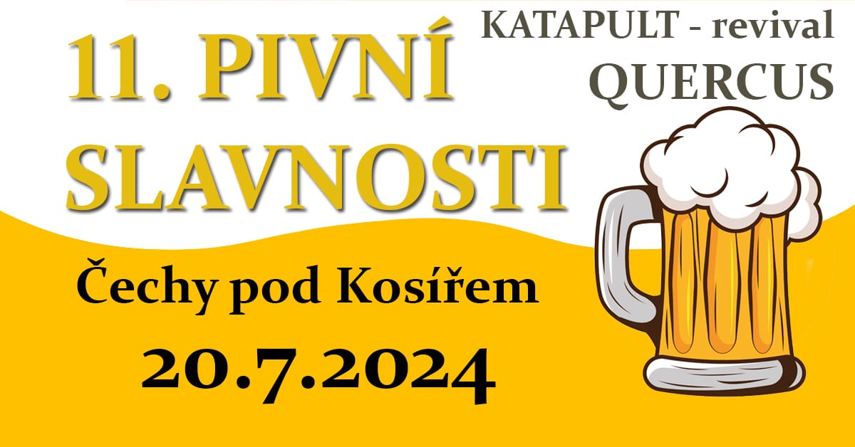 11. pivní slavnosti – Čechy pod Košířem