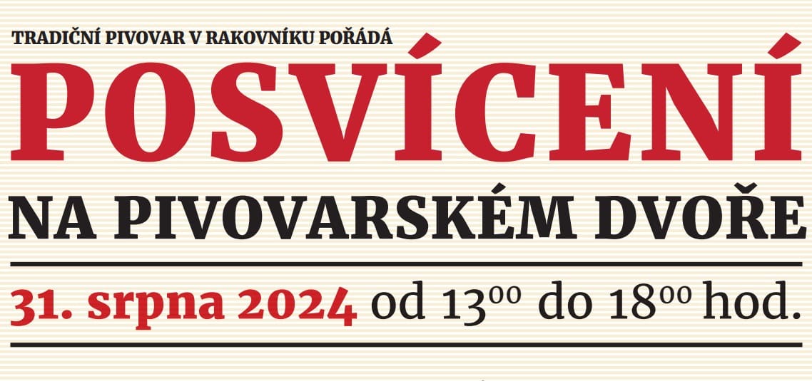 Posvícení na pivovarském dvoře pivovaru Bakalář 2024