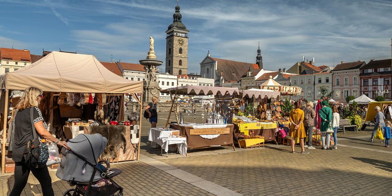 Podzimní švestkové trhy v Českých Budějovicích