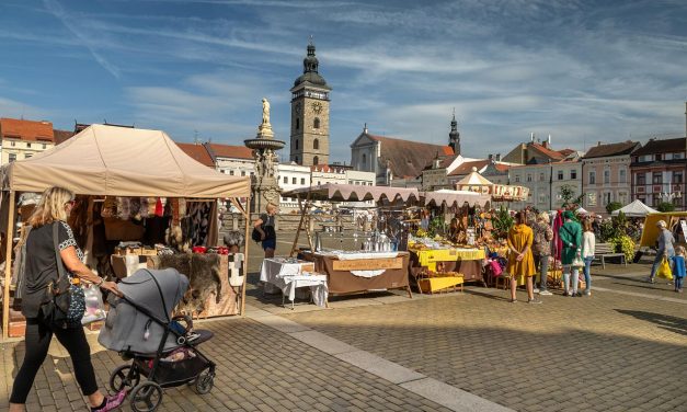 Podzimní švestkové trhy v Českých Budějovicích