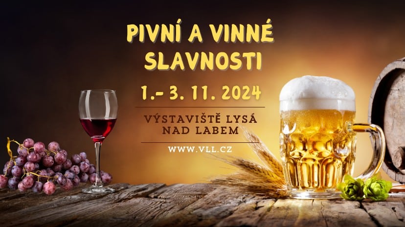 Pivní a vinné slavnosti v Lysé nad Labem 2024