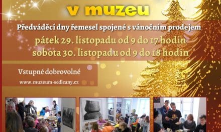 Netradiční Vánoce v muzeu v Městském muzeum Sedlčany