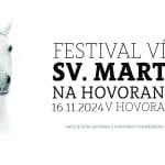 Festival vína – sv. Martin na Hovoransku