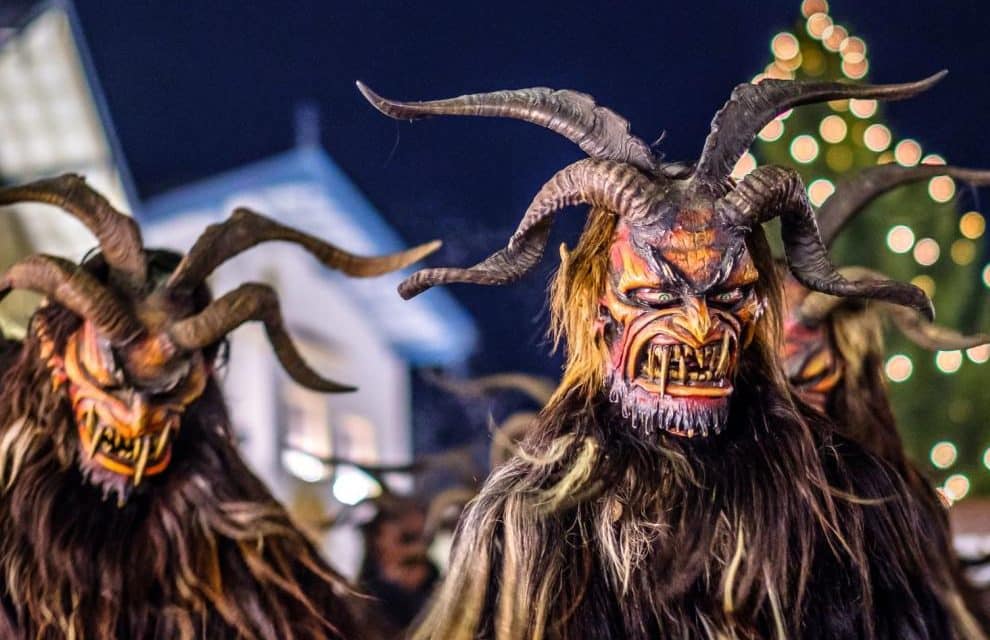 Krampus průvod v Kuřivodech